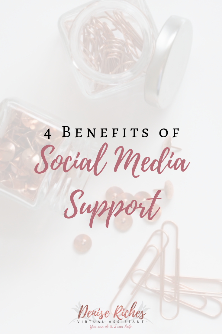 4 Benefits of Social Media Support