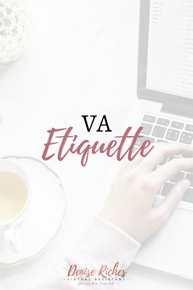 VA Etiquette