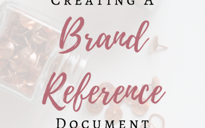 Creating a Brand Reference Document