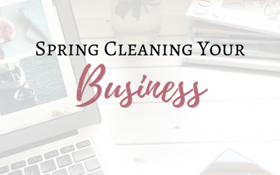 Spring Cleaning Your Business